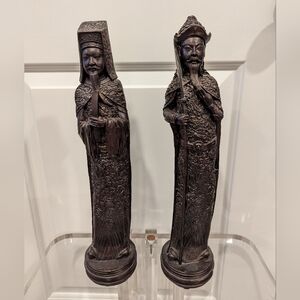 Antique Resin Chinese Sculptures